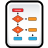 Document Flow Chart Icon 48x48 png